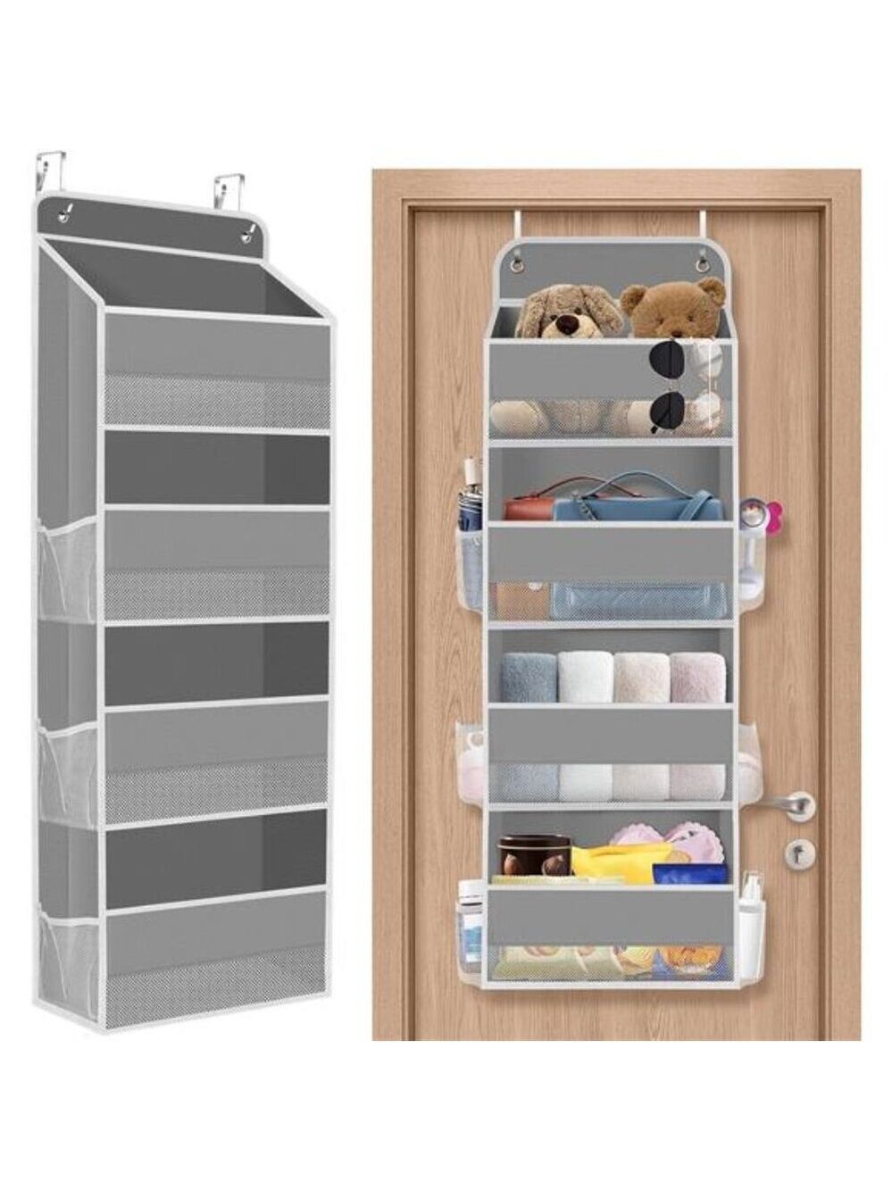 Over The Door Organizer Hanging Storage Large Capacity Room Pantry Closet